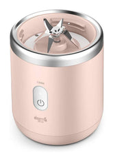 Deerma Portable USB Rechargeable Blender, 400ml, NU05, Pink